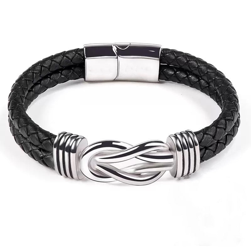 To My Man - Custom Name Bracelet - Linked Together Forever