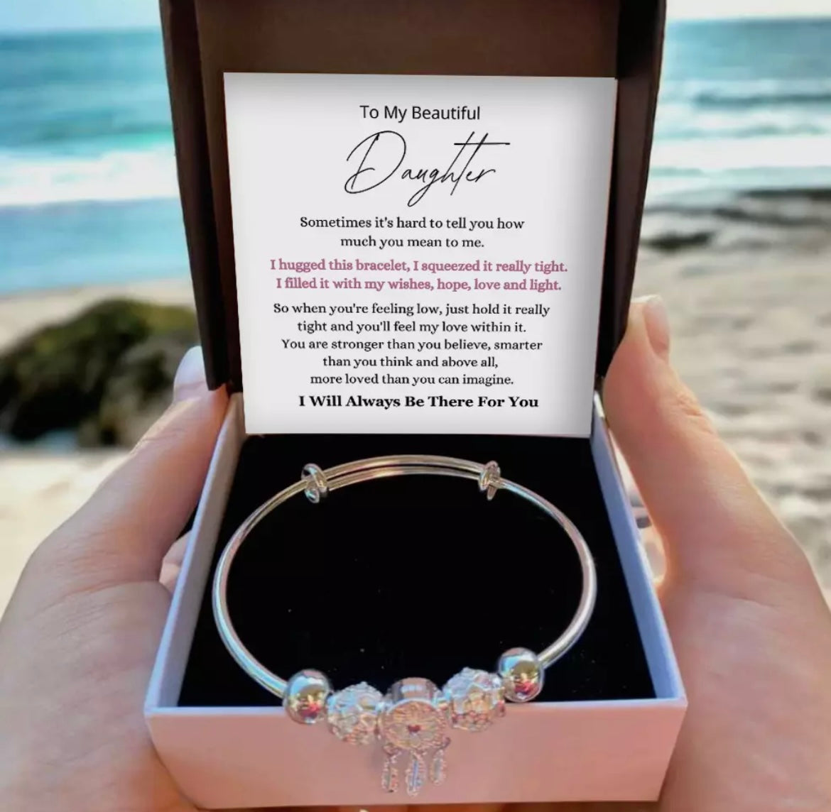 To My Daughter - Dreamcatcher Bracelet - Always There for You