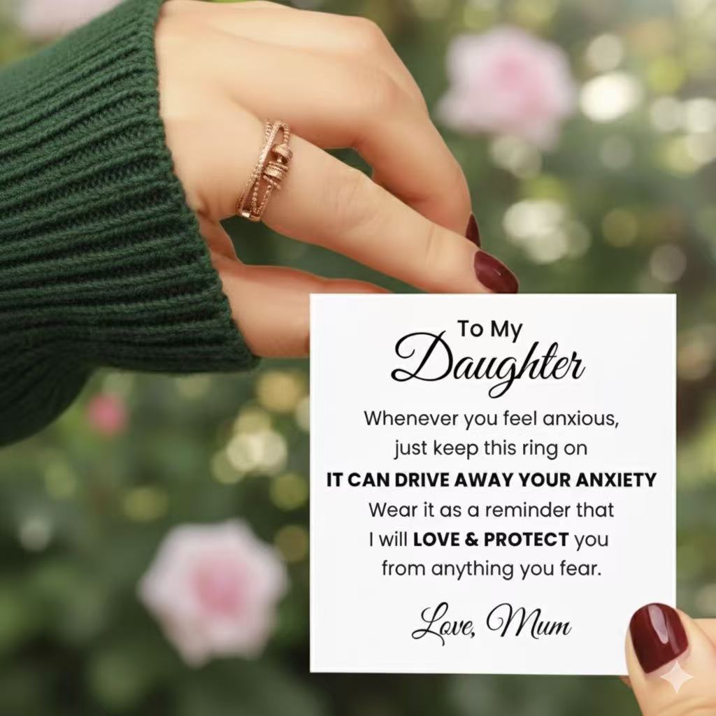 To My Daughter - Fidget Ring