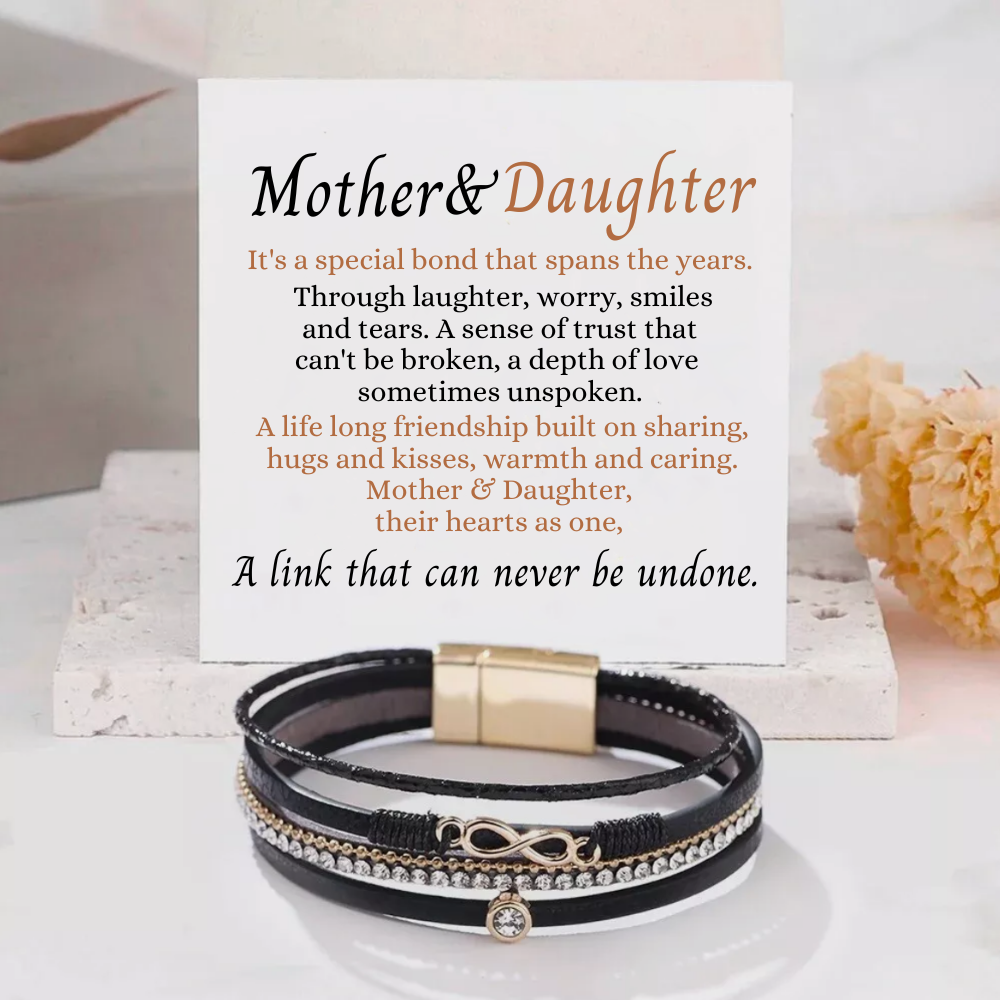 To My Daughter - Layered Bracelet - I Love You More