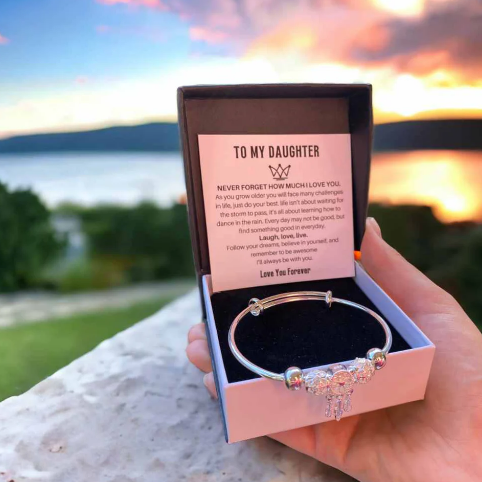 To My Daughter - Dreamcatcher Bracelet - Love You Forever