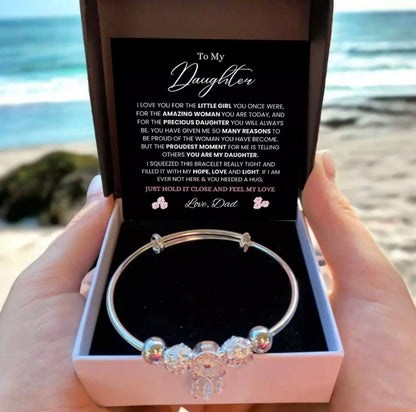 To My Daughter - Dreamcatcher Bracelet - Feel My Love