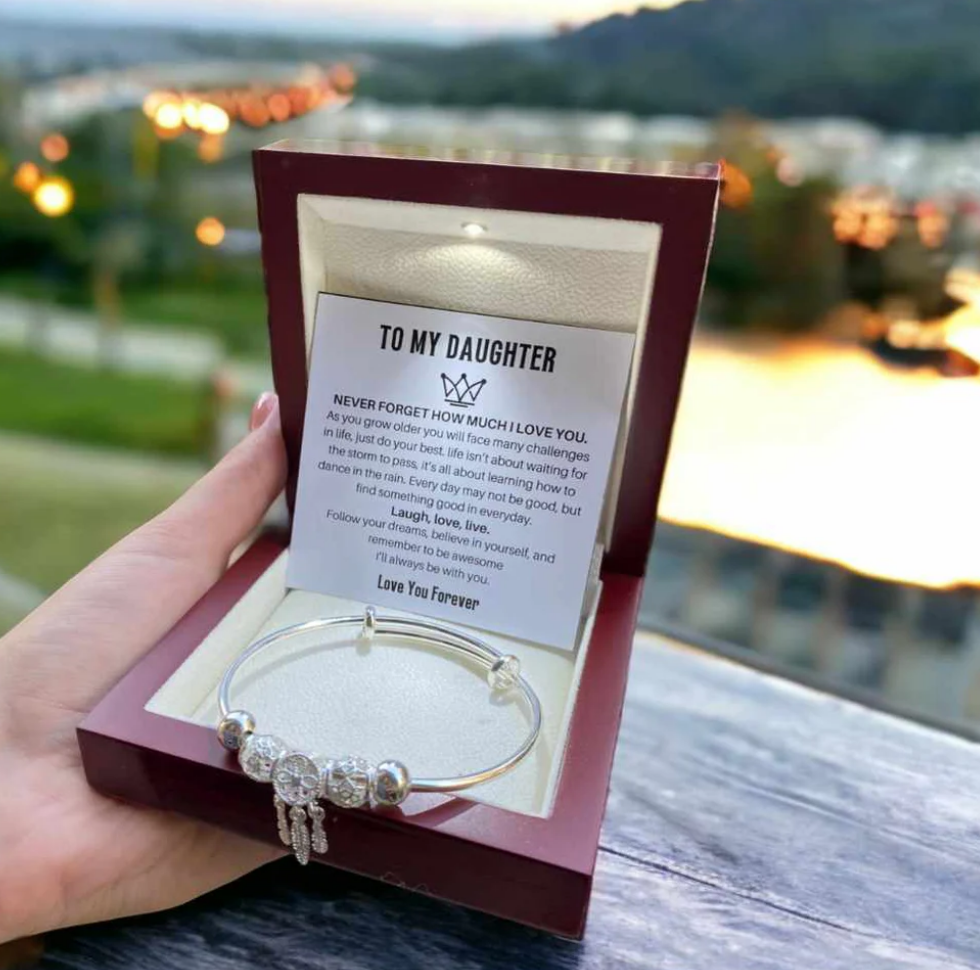 To My Daughter - Dreamcatcher Bracelet - Love You Forever