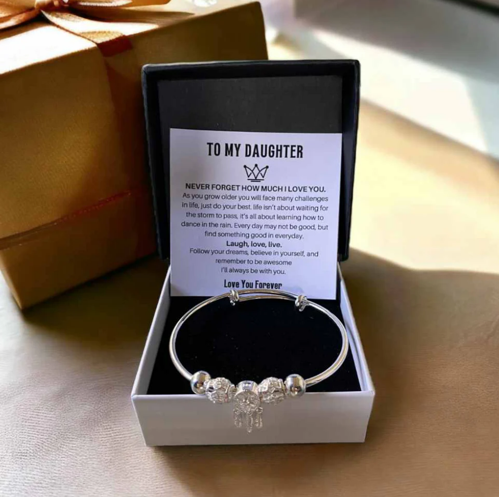 To My Daughter - Dreamcatcher Bracelet - Love You Forever