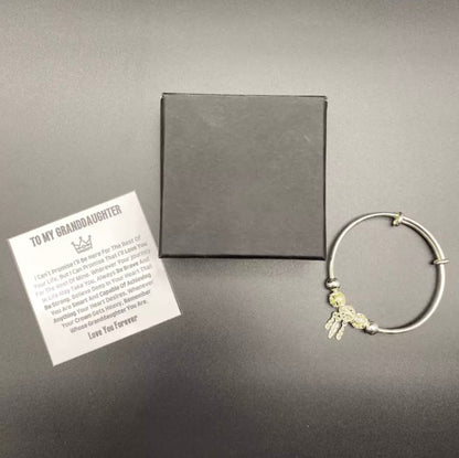 To My Granddaughter- Dreamcatcher Bracelet - Love You Forever