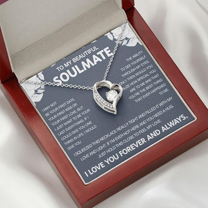 To My Wife - Love Heart Necklace - Love You Always