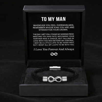 To My Man - Forever Bracelet - All My Lasts with You