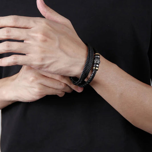 To My Son - Love You Forever Bracelet - Proud to Be Your Father Message Card Gift