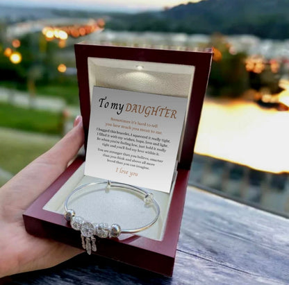 To My Daughter - Dreamcatcher Bracelet - Feel My Love
