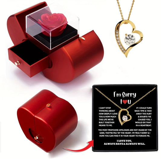 To My Love - Eternal Rose Gift Box - I Am Sorry