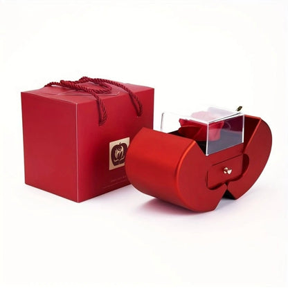 To My Wife Necklace - Love Knot Necklace - Eternal Rose Gift Box