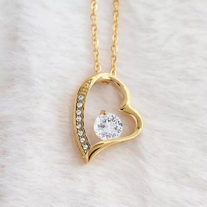 To My Soulmate - Love Heart Necklace - I Am Sorry