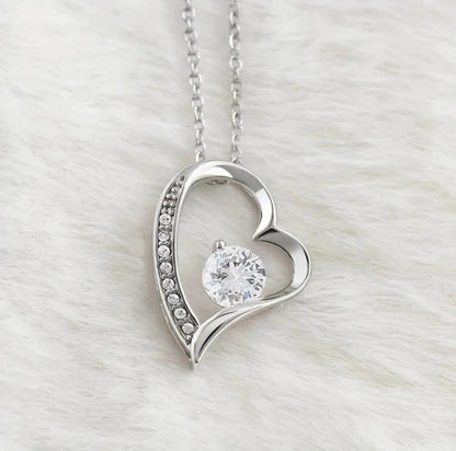 To My Soulmate - Love Heart Necklace - I Am Sorry