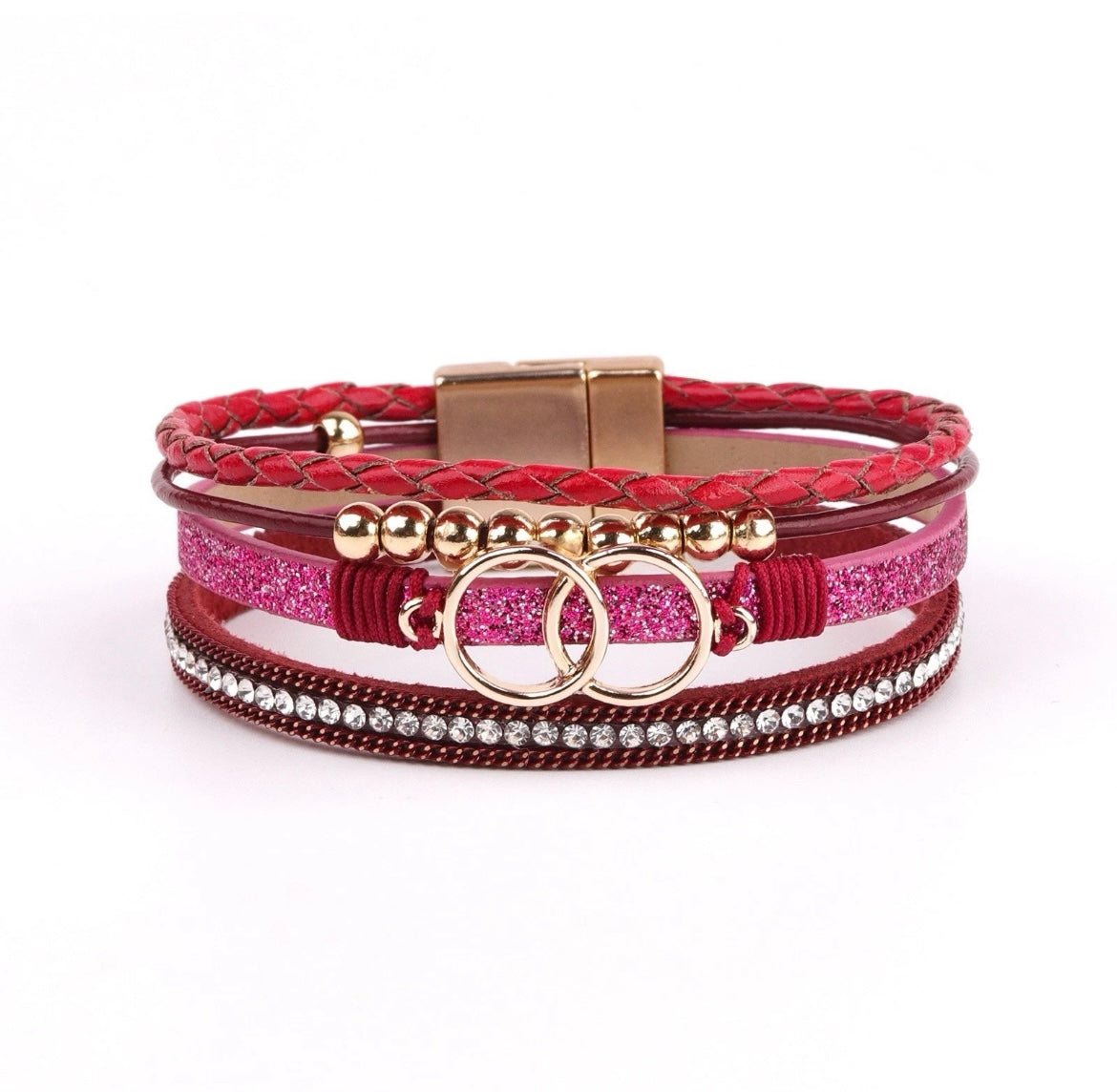 To My Daughter - Layered Bracelet - Remember to Be Awesome