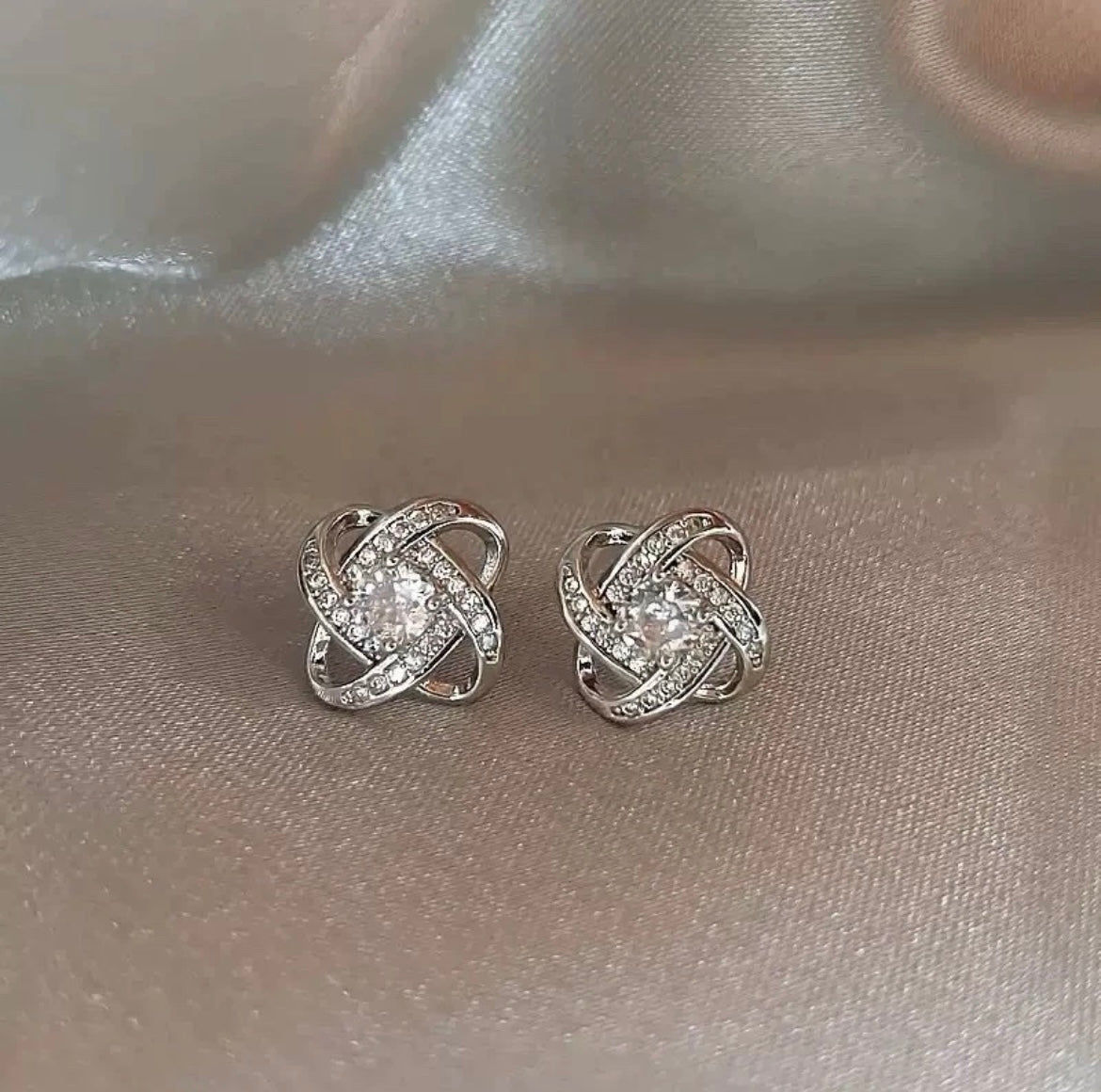 To My Daughter - Love Knot Earrings- Love You Forever