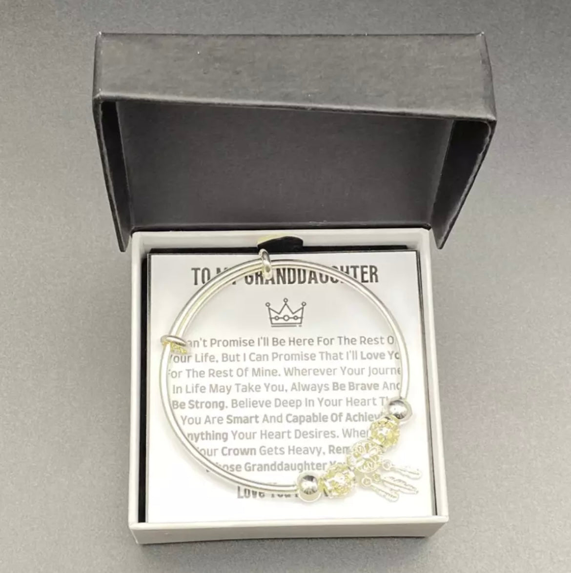 To My Granddaughter- Dreamcatcher Bracelet - Love You Forever