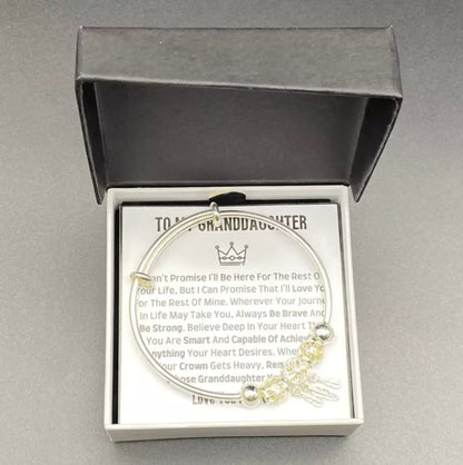 To My Granddaughter- Dreamcatcher Bracelet - Love You Forever
