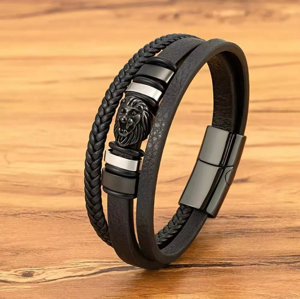 To My Son - Lion Bracelet - Love You Now and Forever