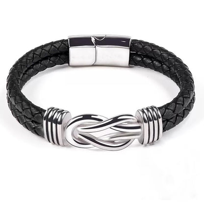 To My Man - Custom Name Bracelet - Linked Together Forever