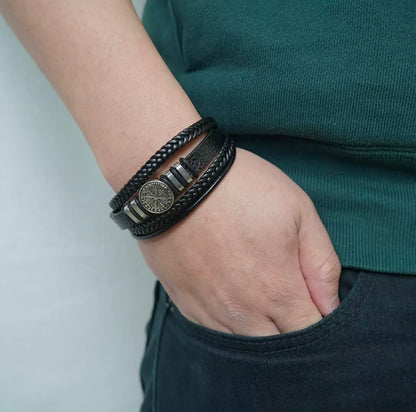 To My Son - Layered Bracelet - Remember To Be Awesome