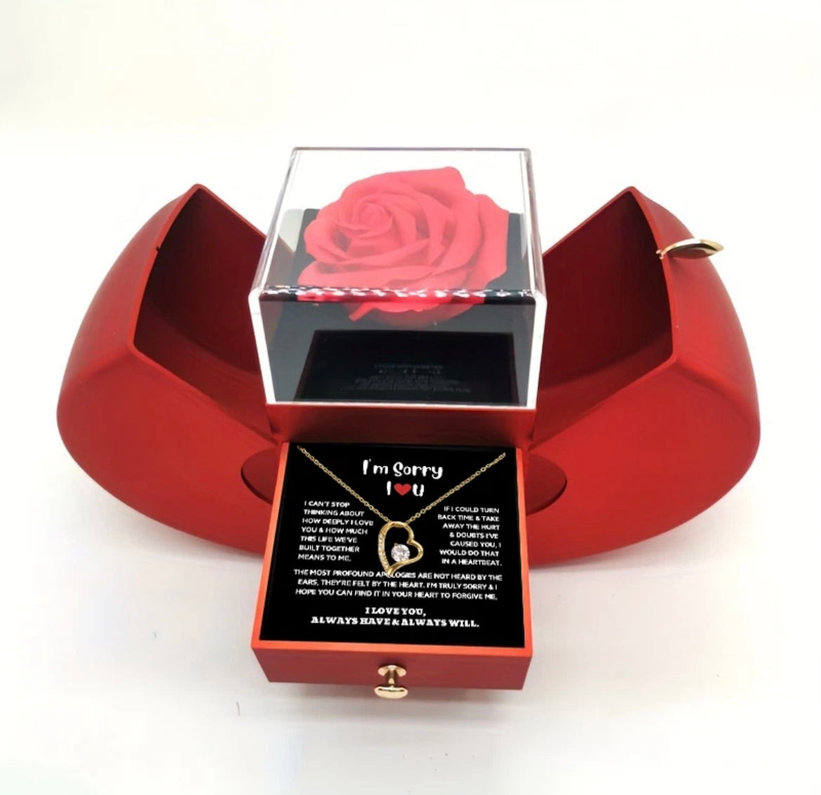 To My Love - Eternal Rose Gift Box - I Am Sorry