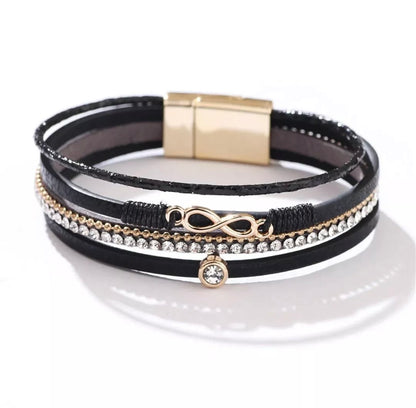 To My Daughter - Layered Bracelet - Remember to Be Awesome