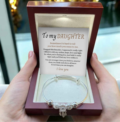 To My Daughter - Dreamcatcher Bracelet - Feel My Love