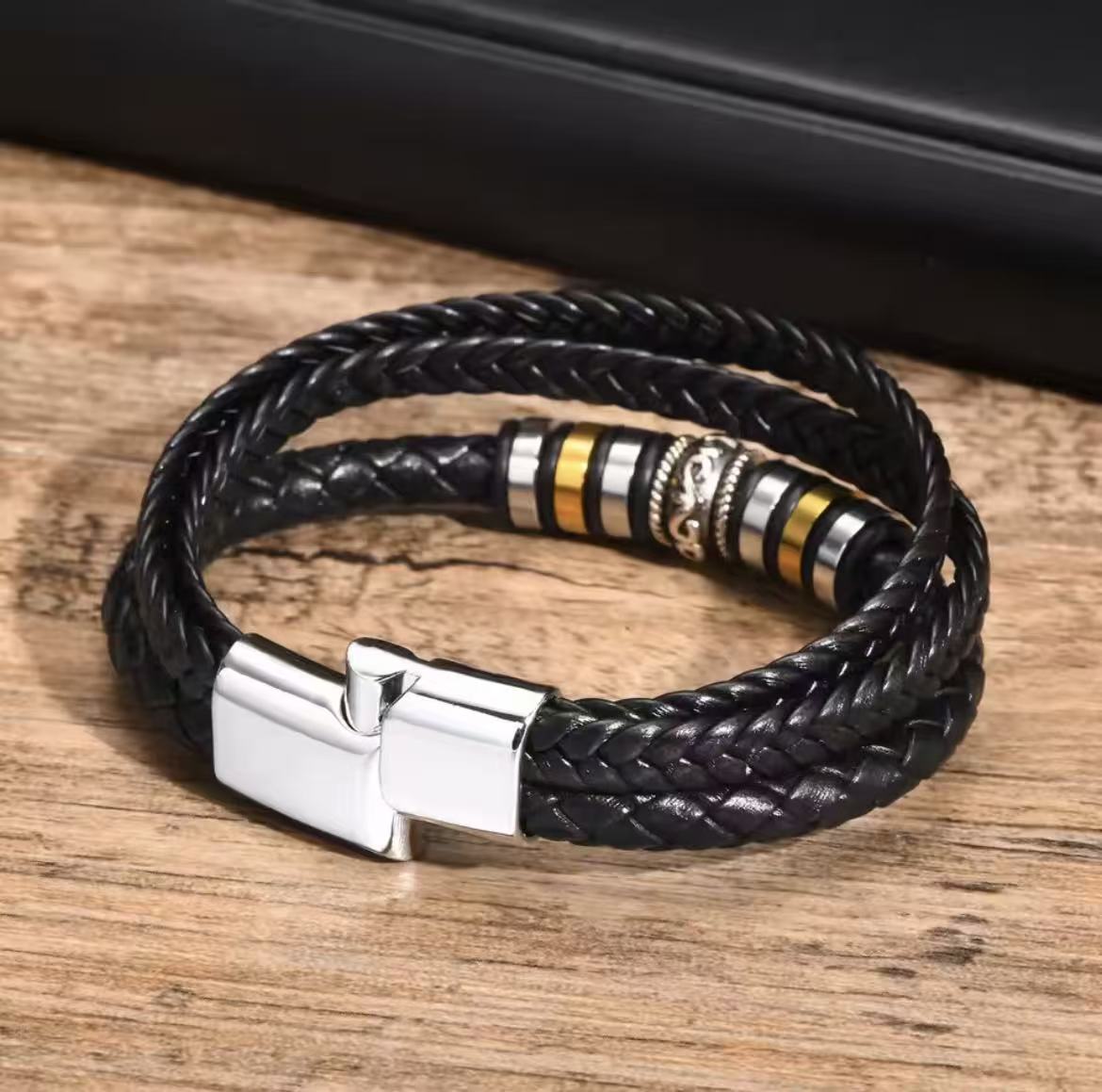 To Son - Forever Linked Bracelet - You Are Never Walking Alone