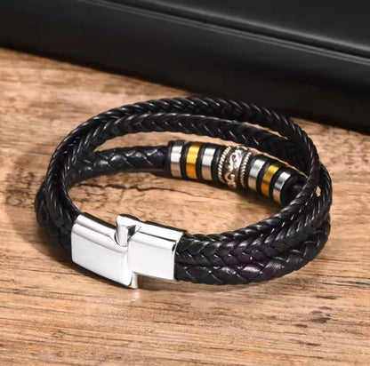 To Son - Forever Linked Bracelet - You Are Never Walking Alone