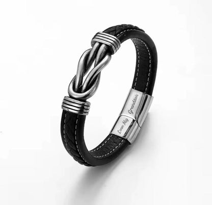 To My Husband - Link Bracelet - All My Lasts with You Gift