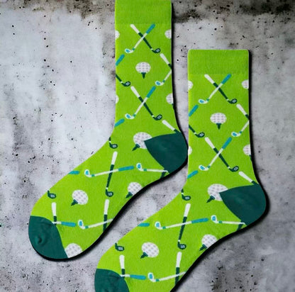 Personalised Golfer Socks - Funny Socks Gift for Golfer