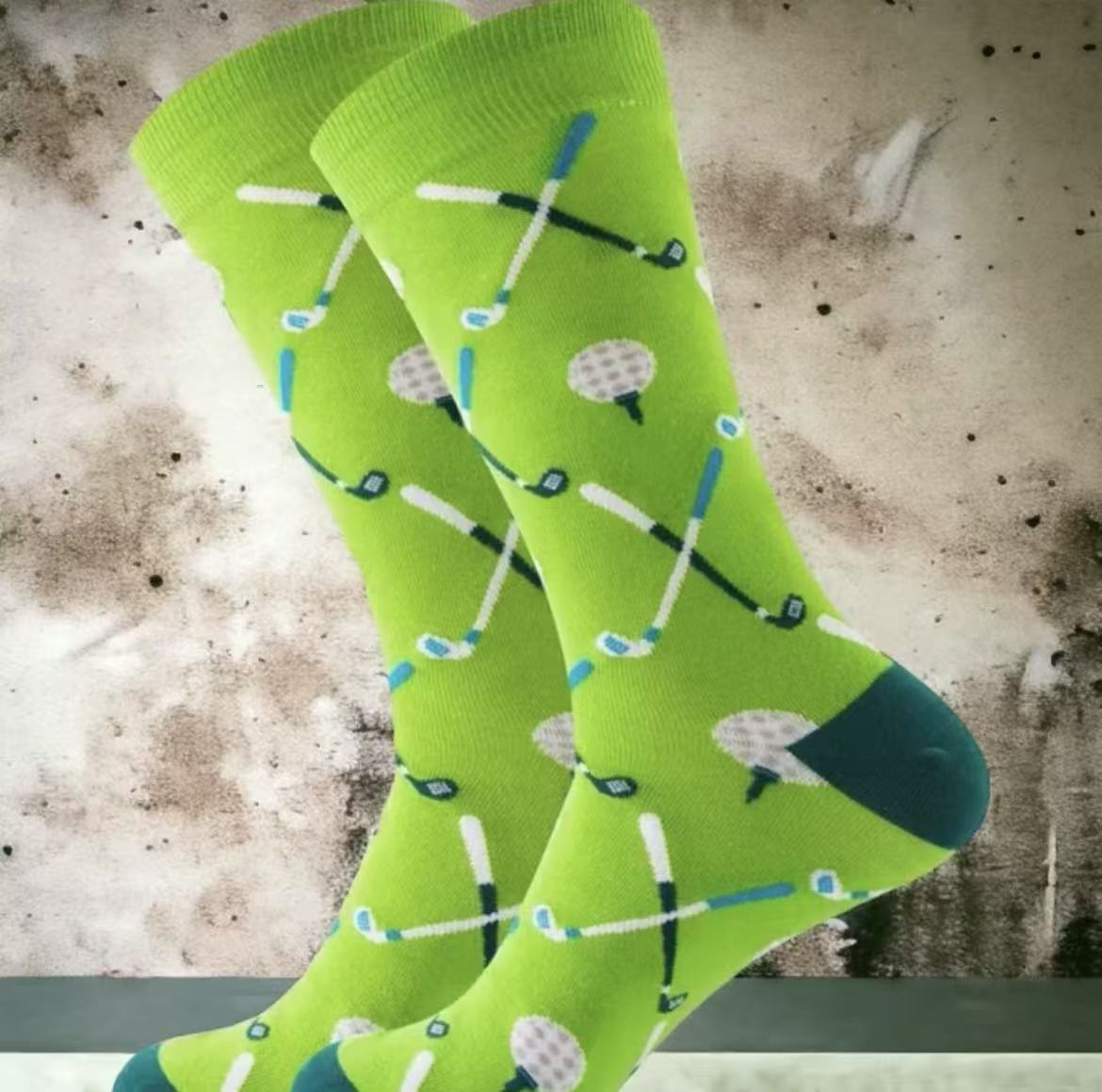 Personalised Golfer Socks - Funny Socks Gift for Golfer