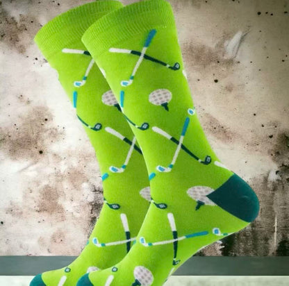 Personalised Golfer Socks - Funny Socks Gift for Golfer