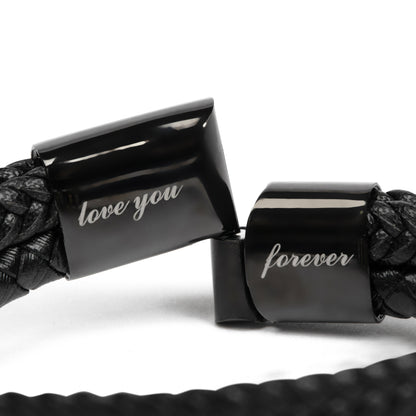 To My Son - Love You Forever Bracelet Gift