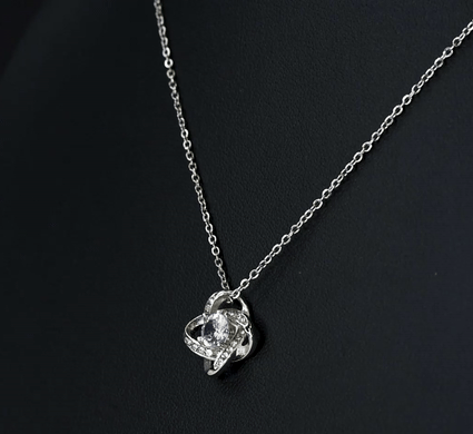 To My Love - Love Knot Necklace - I Am Sorry for Hurting You