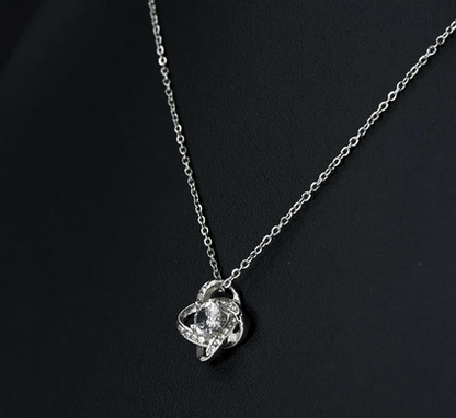 To My Love - Love Knot Necklace - I Am Sorry for Hurting You