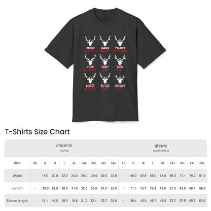 Reindeer Steaks, Jerky & Burgers Hunting Tee - Funny Hunter Christmas T-Shirt