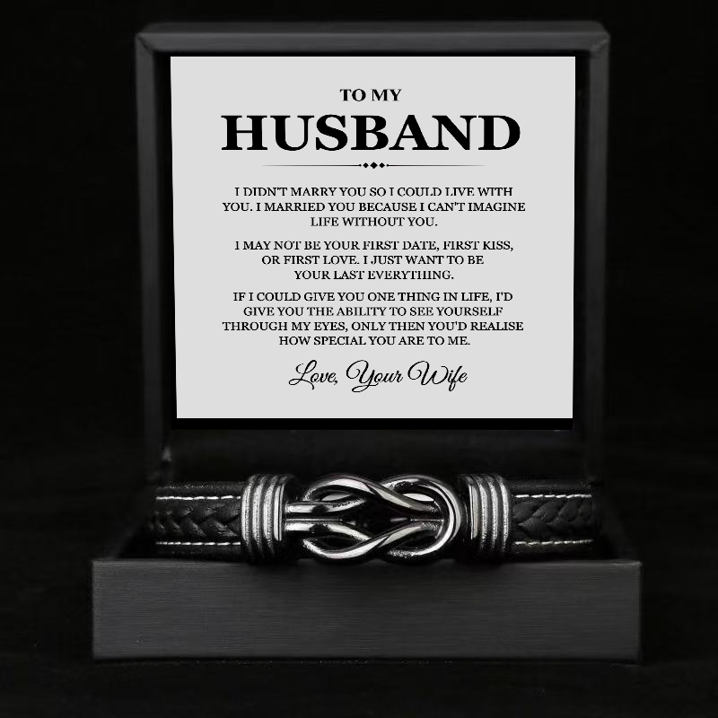To My Husband - Link Bracelet - You Are Special To Me Gift