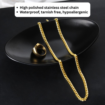 To My Husband - Cuban Link Necklace - Love You Forever