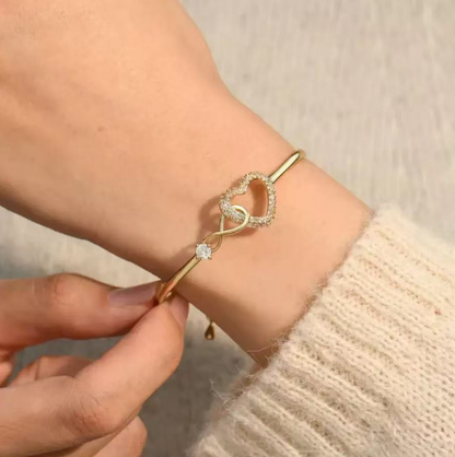 Carry A Piece Of My Heart With You - Bracelet Gift for Daughter