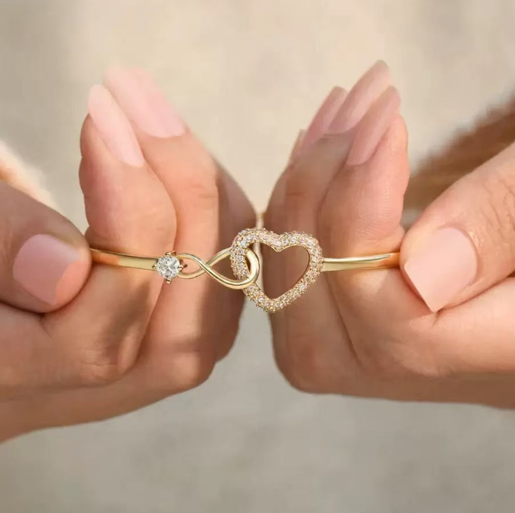 Carry A Piece Of My Heart With You - Bracelet Gift for Daughter