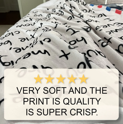 Wrap Yourself Up In This - Father's Day Blanket Gift for Dad from Daughter