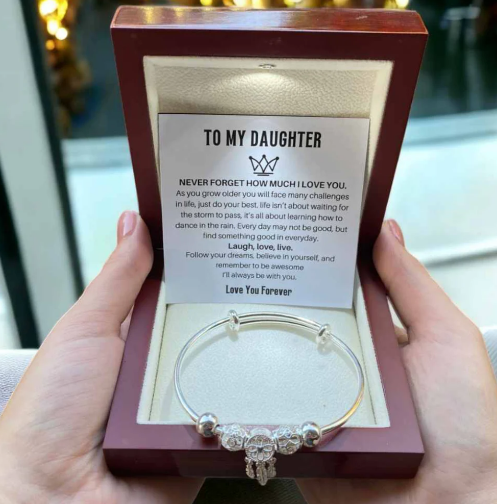 To My Daughter - Dreamcatcher Bracelet - Love You Forever