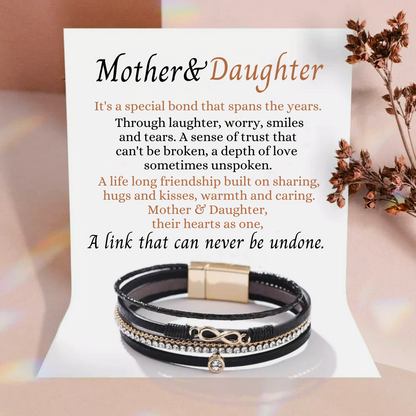 To My Daughter - Layered Bracelet - I Love You More