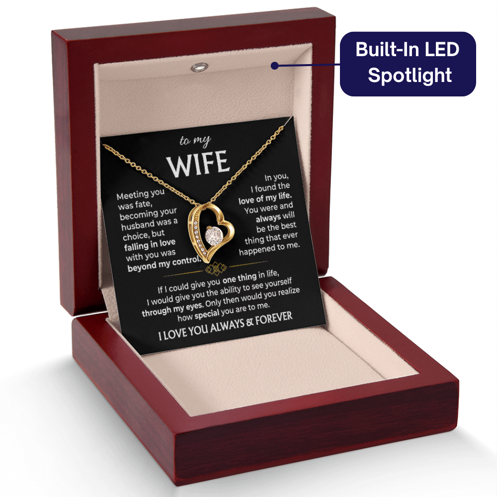 You Are The Best Thing - Necklace Gift to Wife from Husband BLK
