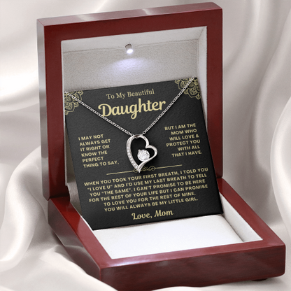 You Will Always Be My Little Girl - Necklace Gift for Daughter from Mom