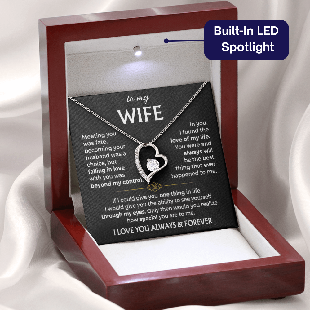 You Are The Best Thing - Necklace Gift to Wife from Husband BLK