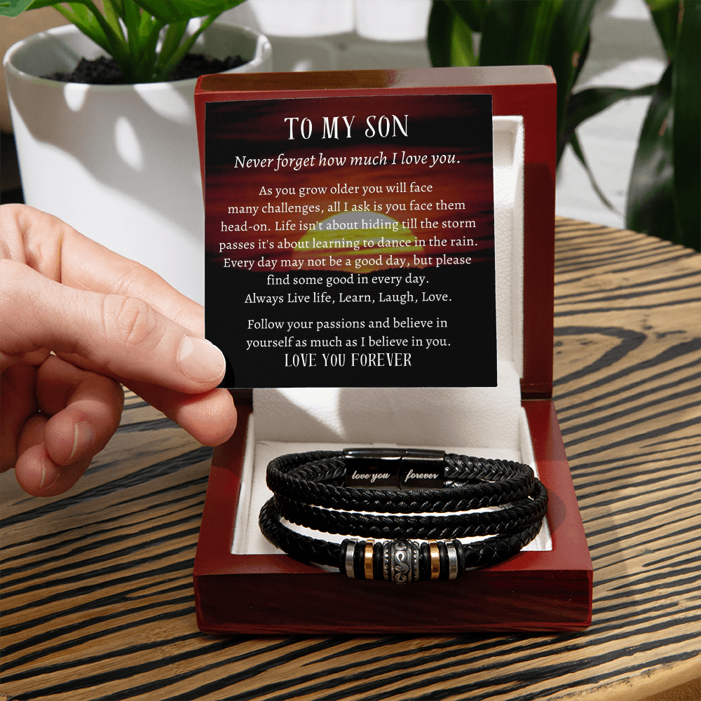 Believe In Yourself - Bracelet Gift to Son