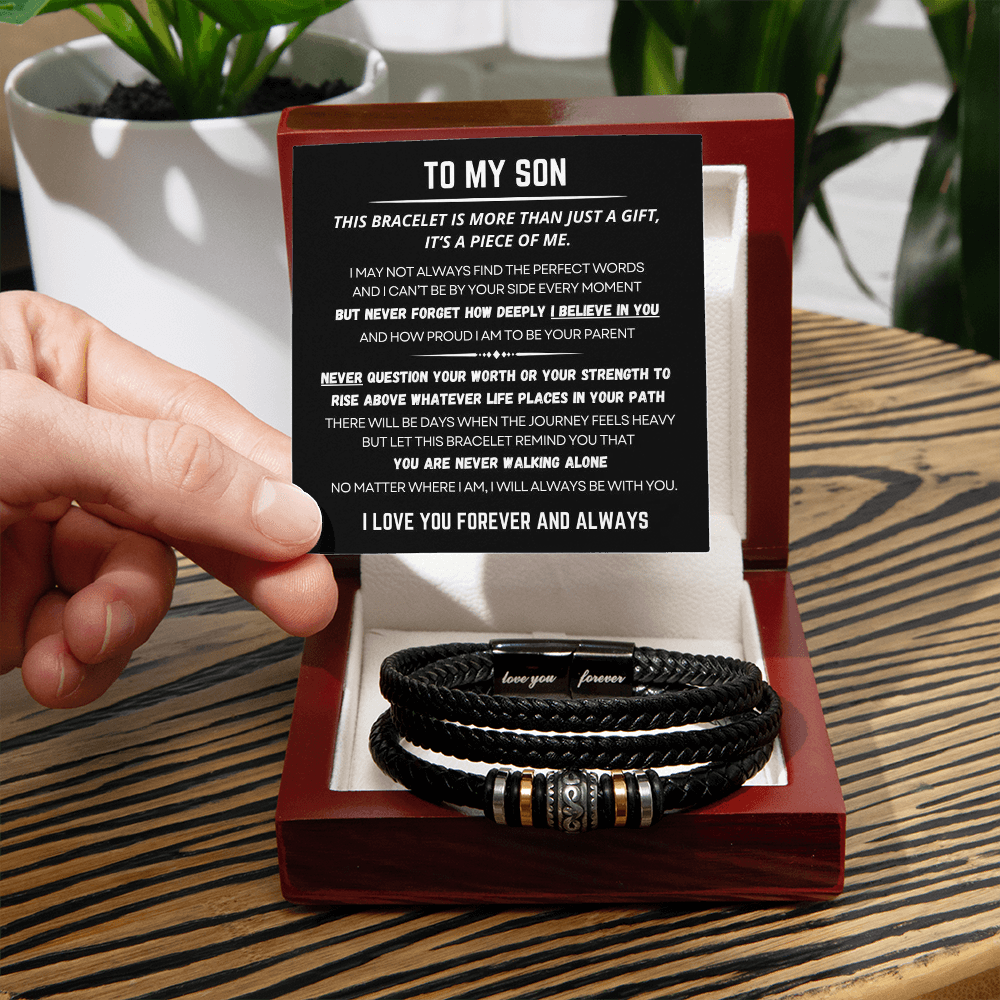 Always Be With You - Bracelet Gift for Son