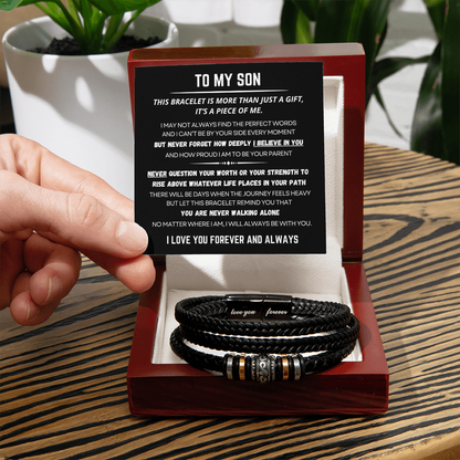 Always Be With You - Bracelet Gift for Son
